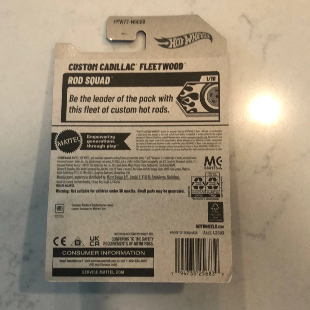 Custom Cadillac Fleetwood Die-Cast Car